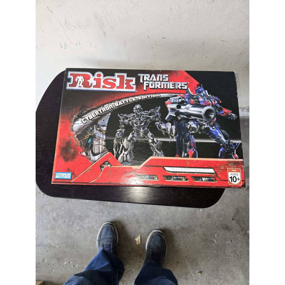 Risk Transformers Cybertron Battle Ed 2007 Complete BOARD Game Sealed